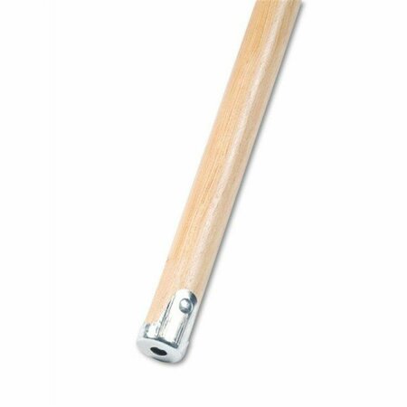 PINPOINT 1.12 x 60 in. Lie-Flat Screw-In MOP Handle - Natural - Lacquered Wood PI3204863